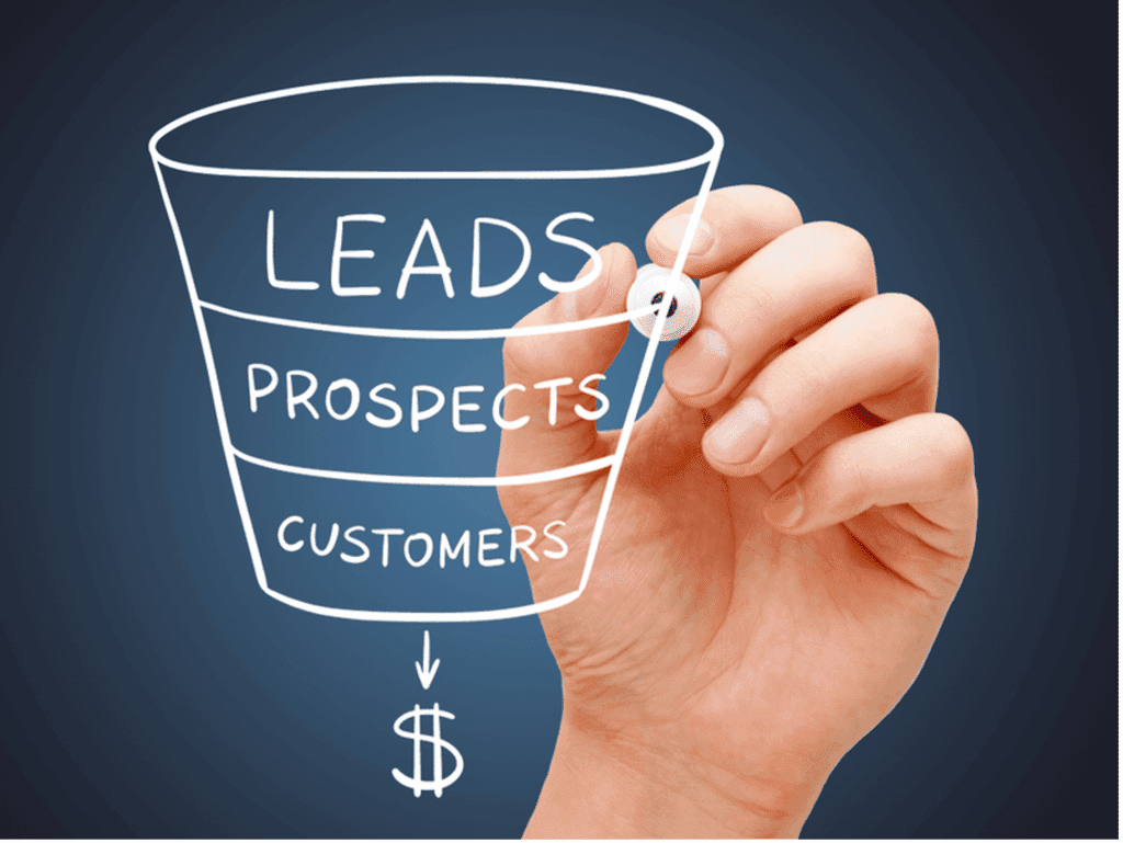 leads to customers funnel 